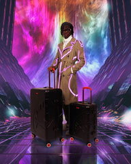 SHARKITECTURE MOLDED 22” CARRY-ON LUGGAGE