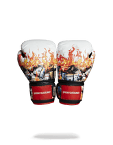 WHITE FIRE MONEY BOXING GLOVES