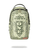 IN GOD WE TRUST GREEN BACKPACK (ONE OF ONE)