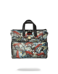 RED LEOPARD MONEY TRAVEL CASE