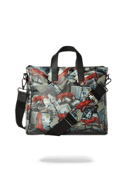 RED LEOPARD MONEY TRAVEL CASE