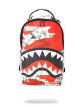 MONEY CAMO (RED) BACKPACK