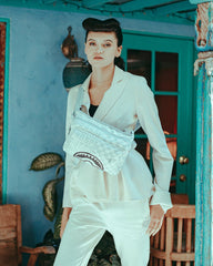 SPLIT THE CHECK (PEARL) CARGO CROSSBODY