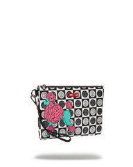 POODLE CHECK RON ENGLISH COLLAB POUCHETTE