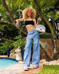 A.I.8 AFRICAN INTELLIGENCE BOOKED & BUSY SHARK HANDBAG