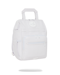 HEAVY METAL SHARK WHITE OUT BIZ TOP OPENER BACKPACK