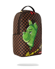 MONEY BEAR DEEP IN THOUGHT BACKPACK