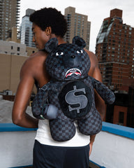 WHAT THE BEEP' SHARK MONEYBEAR TEDDYBEAR BACKPACK