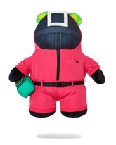 SQUID GAME COLLAB PINK SOLDIERS BEAR BACKPACK