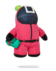 SQUID GAME COLLAB PINK SOLDIERS BEAR BACKPACK