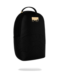 GOLD BRICK DRIP BLACK BACKPACK