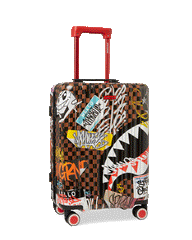 SHARKS IN PARIS THE RIZZ SHARKNAUTICS HARDSHELL CARRY-ON LUGGAGE