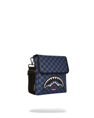 MIDNIGHT MAGIC SHARKS IN PARIS MESSENGER SLING BAG