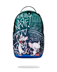 PINKY AND THE BRAIN TAKIN OVER THE WORLD DLXR BACKPACK