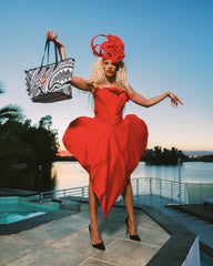A.I. AFRICAN INTELLIGENCE THE SKYHAWK WING TOTE - SANDFLOWER COLLAB