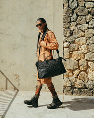MIDNIGHT CHATEAU PYRAMID DUFFLE