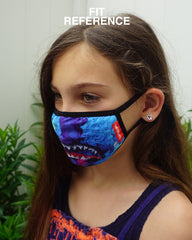 KIDS FORM FITTING MASK: ARCADE SHARK