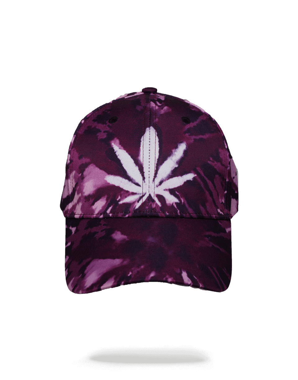 TIE DYE PURPLE 420 HAT