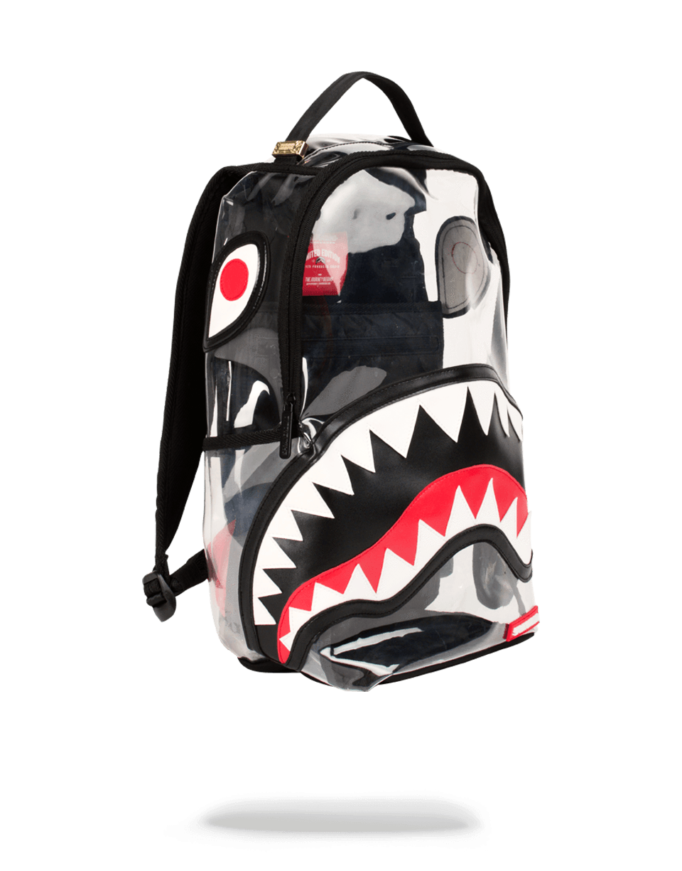 20/20 VISION SHARK CLEAR BACKPACK