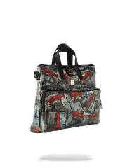 RED LEOPARD MONEY TRAVEL CASE