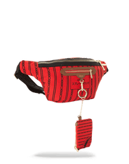 REVERSE SHARKS IN PARIS CROSSBODY (RED)