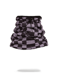 CHECKERED SHARK NECK WARMER