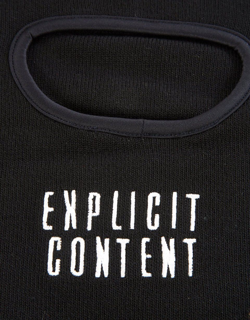 EXPLICIT CONTENT SKI MASK