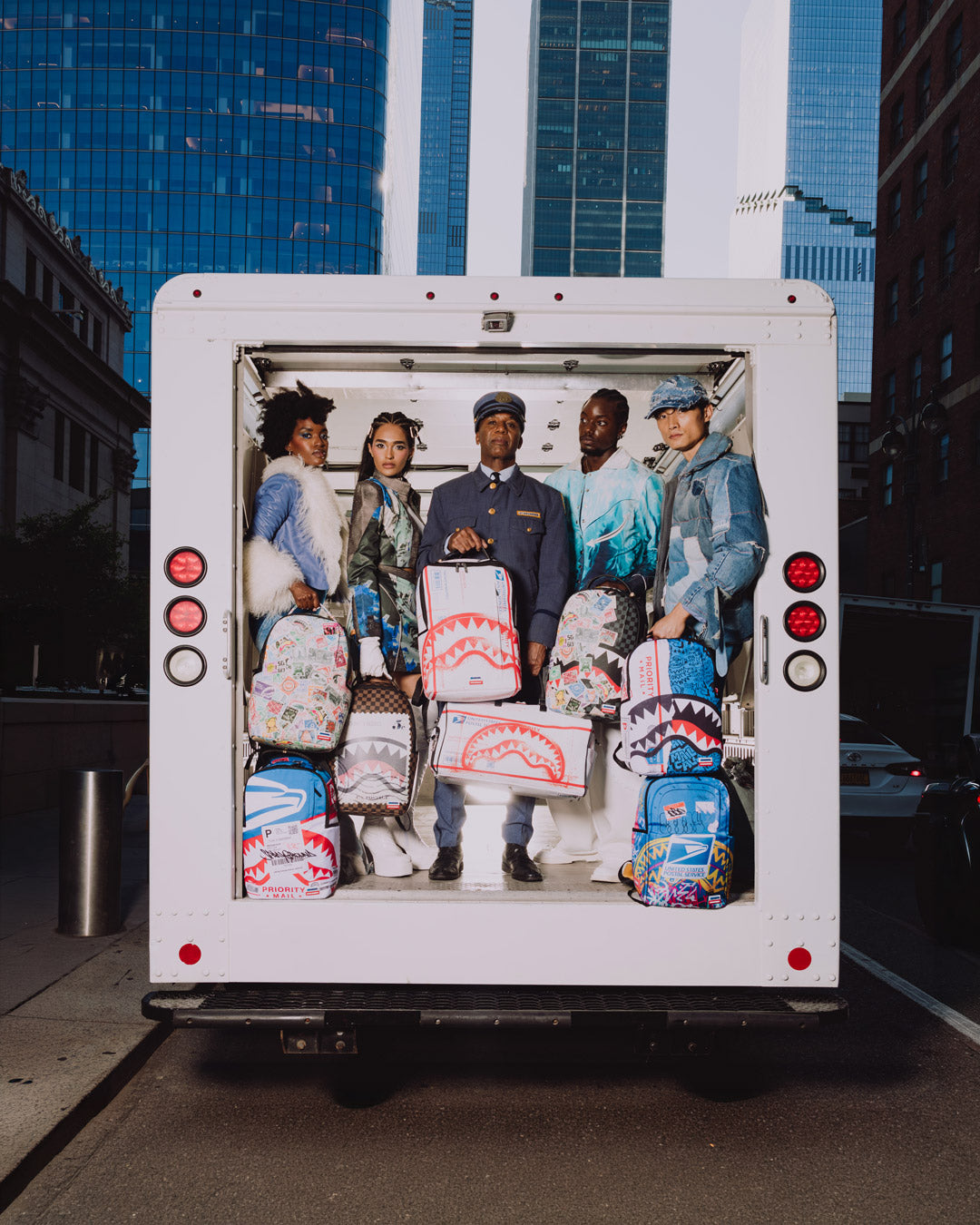 USPS SPRAYGROUND SPECIAL DELIVERY BACKPACK