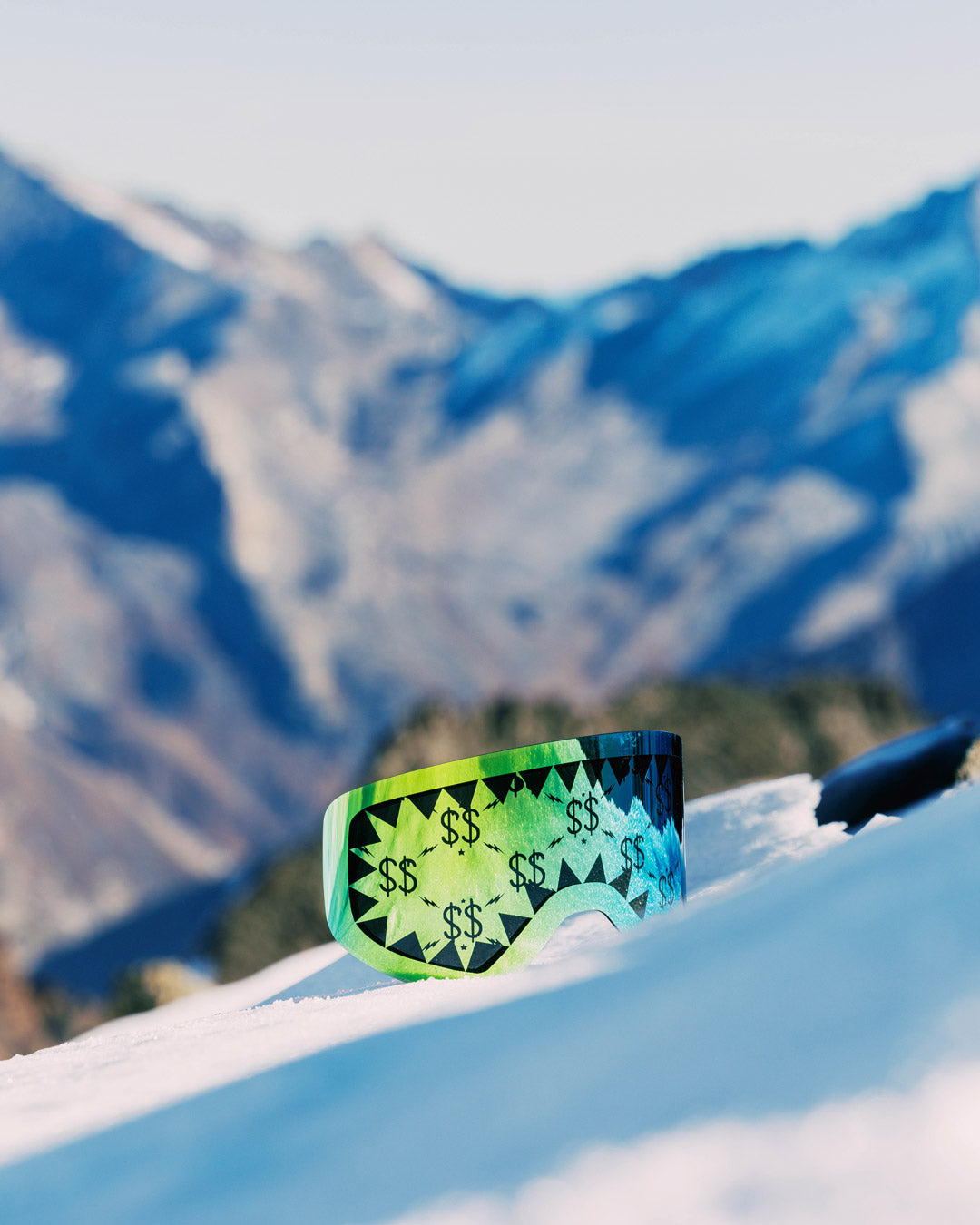 THE STREET MOUNTAIN SKI GOGGLES (INTERCHANGEABLE 3 LENSES)
