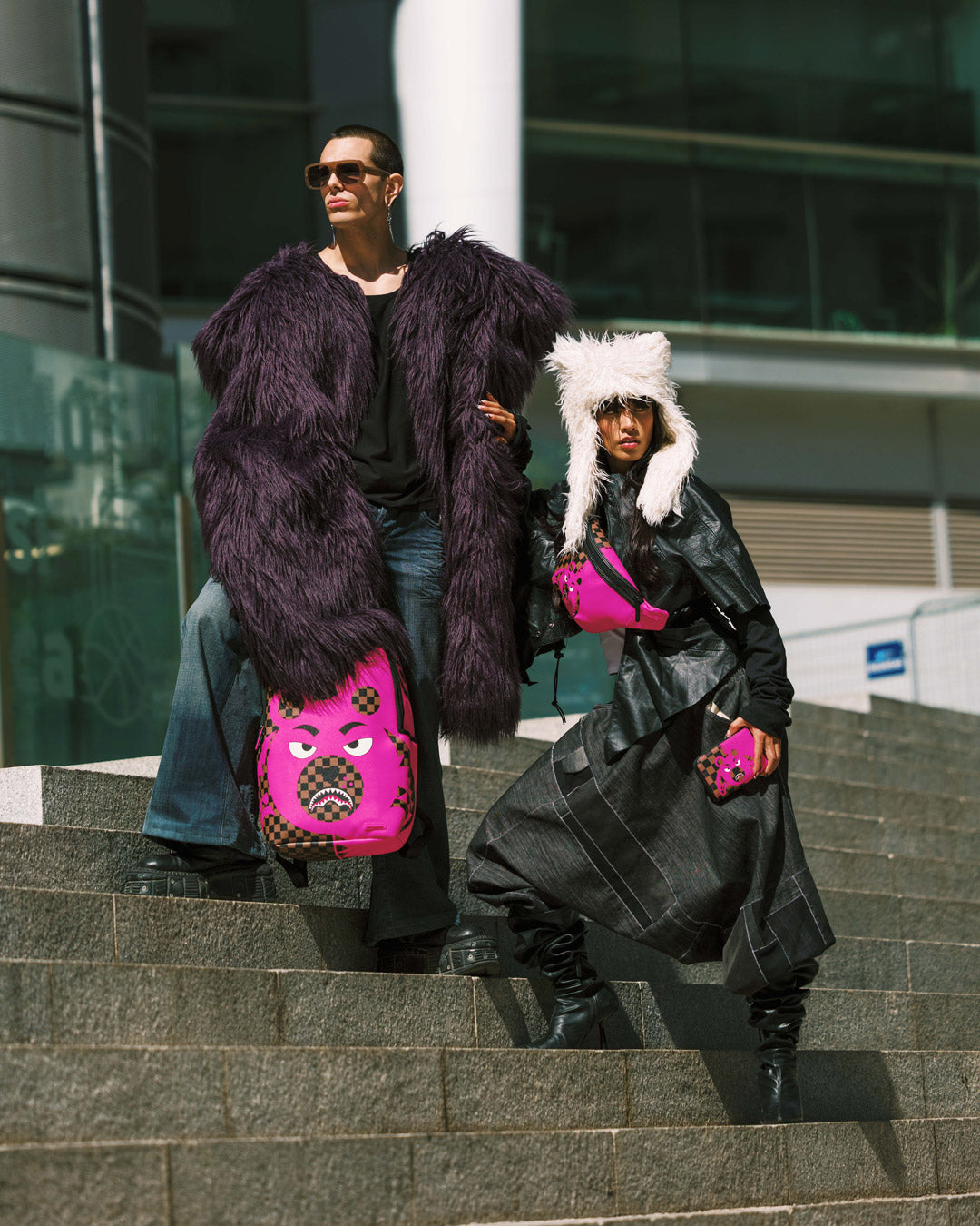 GUMDROP MONEY BEAR SHARK SAVVY CROSSBODY