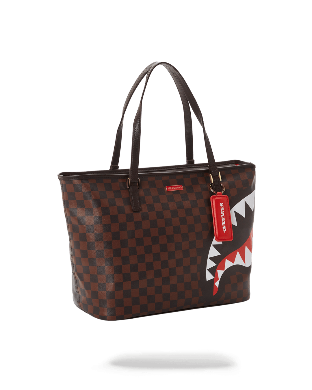 CHECKS IN CAMOFLAUGE TOTE