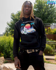 MIAMI VICE HOODY (BLACK)