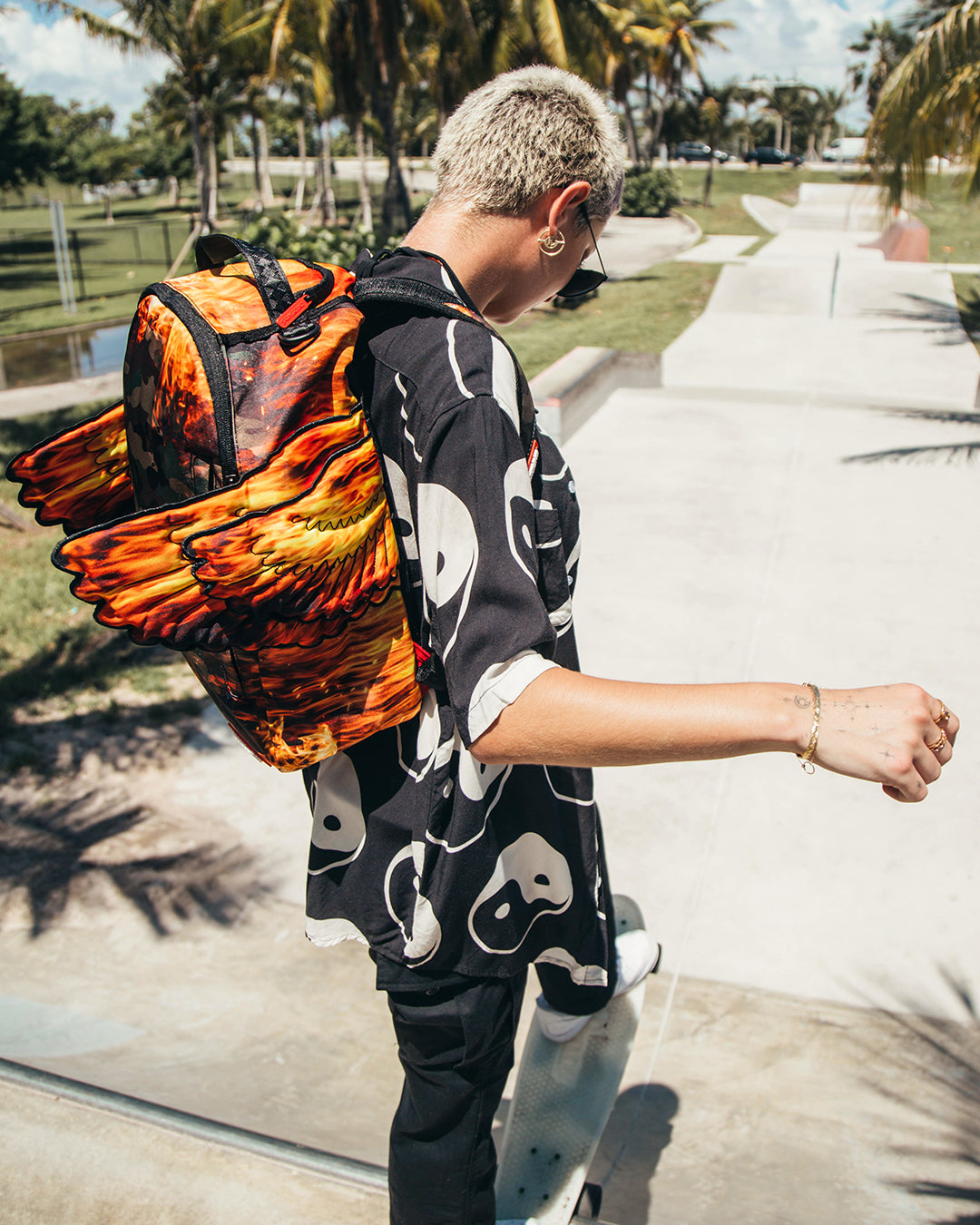 THE LIL TJAY FALLIN ANGEL 4 WING BACKPACK