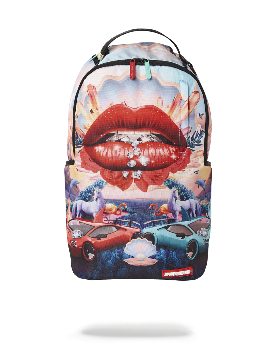 LIPS AND FAMOUS BACKPACK