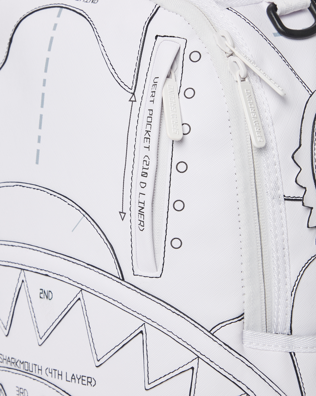 TECHNICAL CUT & SHARK BACKPACK (DLXV)