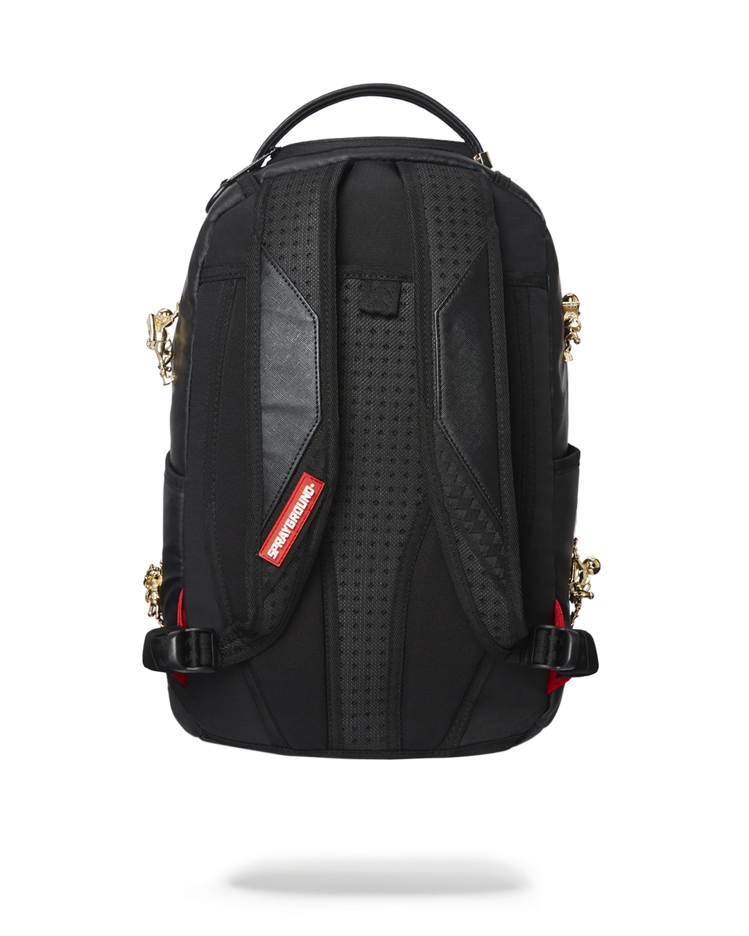 THE LOST IN SPACE BACKPACK (10 3D GOLD METAL ASTRONAUTS)