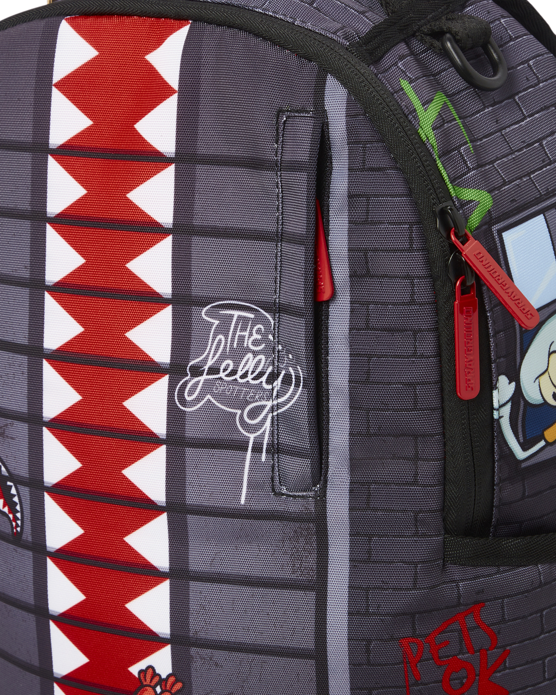 90s NICK VERTICAL SHARK BACKPACK (DLXR)