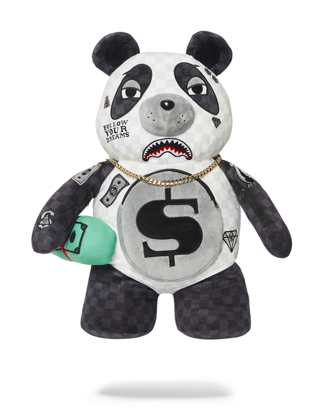 MONEYBEAR TEDDYBEAR BACKPACK PANDA PANDA PANDA