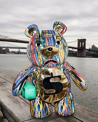 THE GOLDEN AGE MONEYBEAR TEDDYBEAR BACKPACK