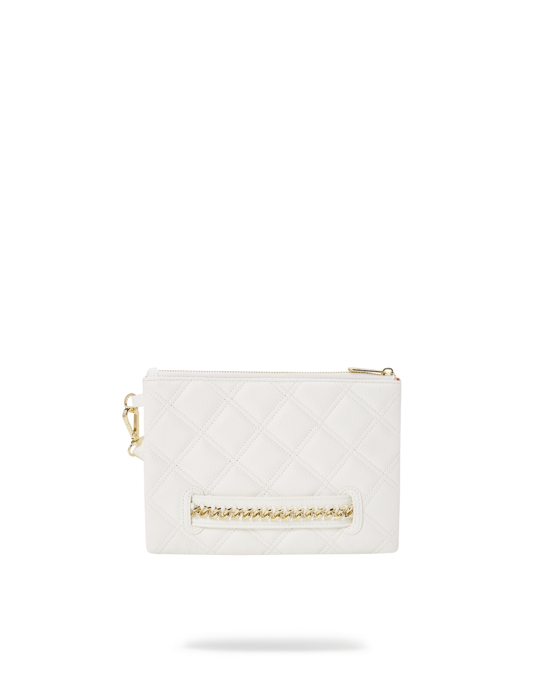RIVIERA LE BLANC GOLD  CHAIN SHARK CROSSOVER CLUTCH