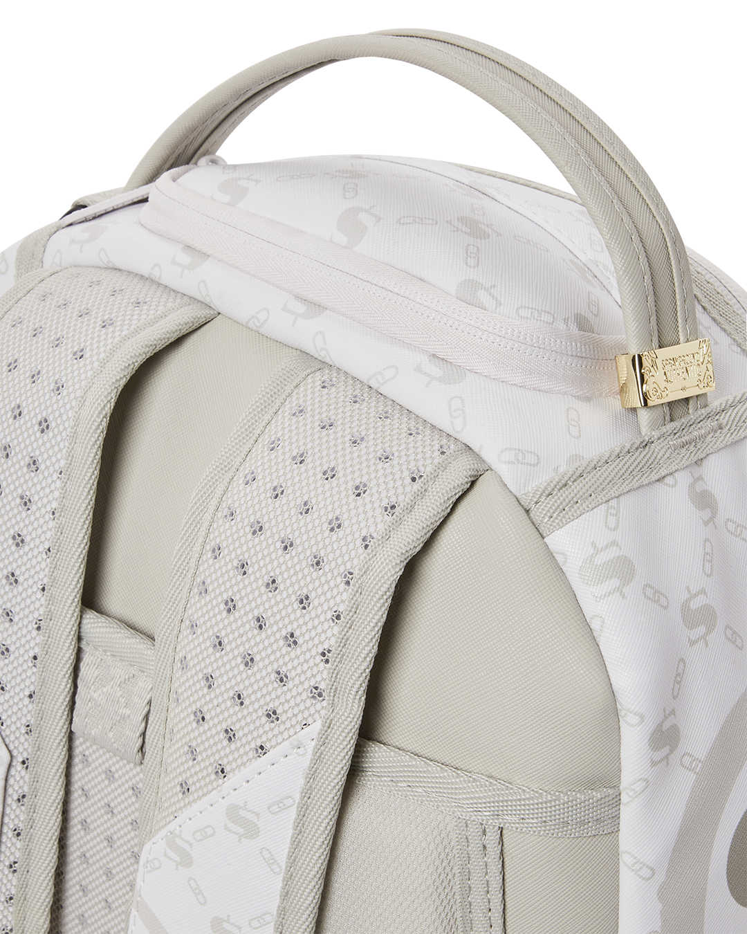 MONEY PATTERN POWDER BACKPACK (DLXV)