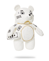 RIVIERA LE BLANC GOLD CHAIN MONEYBEAR TEDDYBEAR BACKPACK