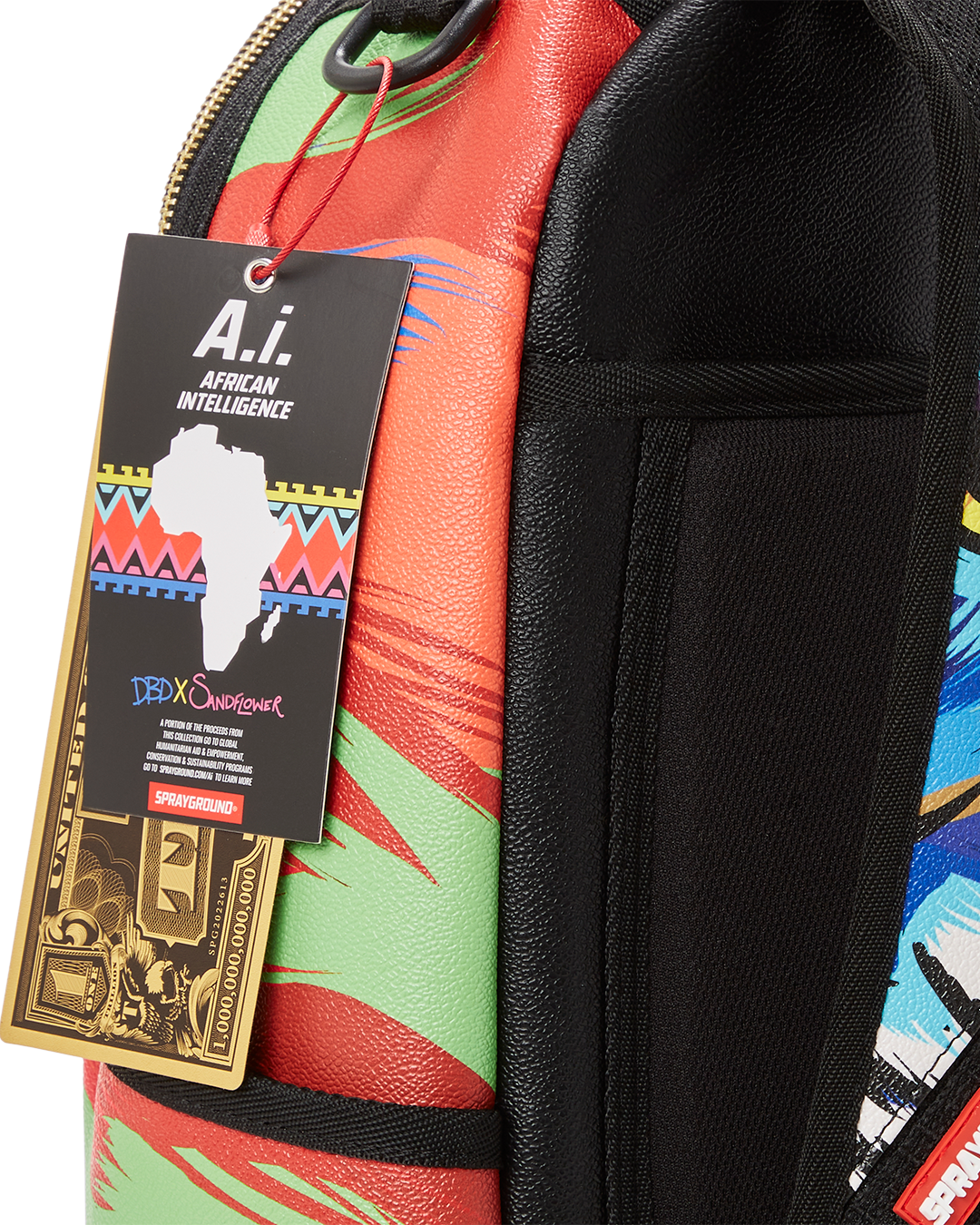 HEAR MY ROAR A.i.6 SANDFLOWER COLLAB BACKPACK (DLXV)