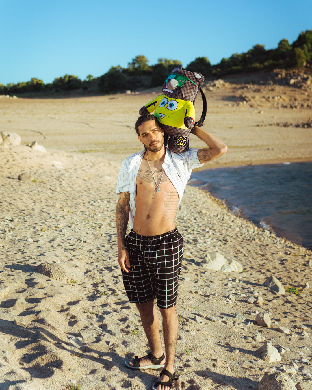 SPONGEBOB MONEYBEAR TEDDYBEAR BACKPACK