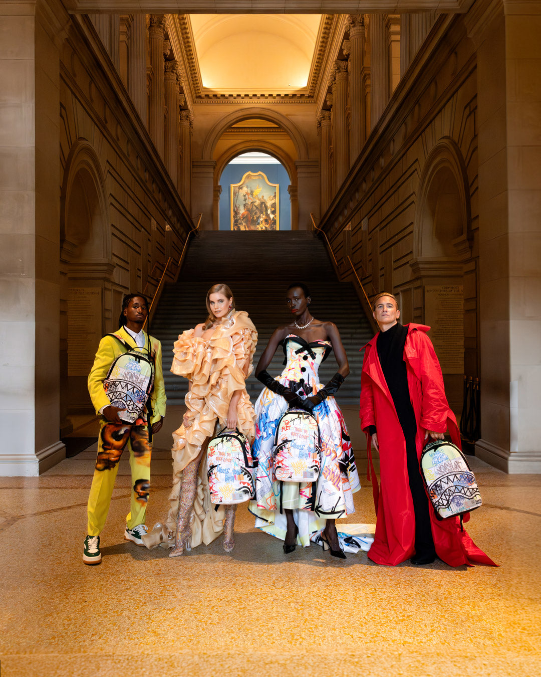 THE MET MAP CHOOSE YOUR PATH BACKPACK