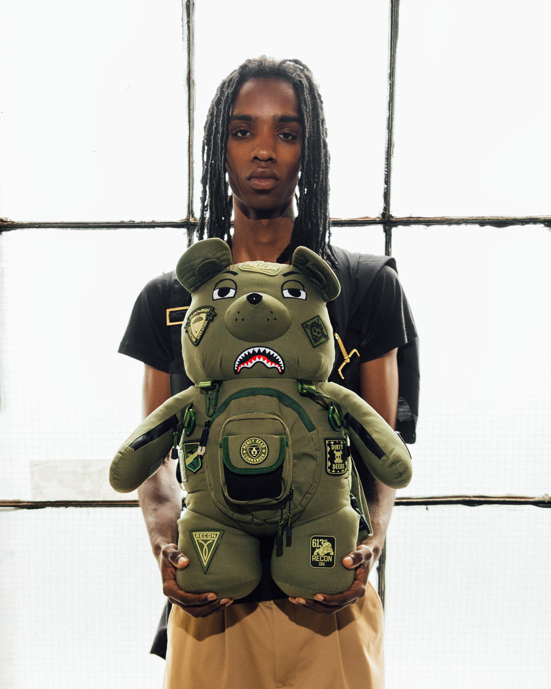 SPECIAL OPS FULL THROTTLE MONEYBEAR TEDDYBEAR BACKPACK