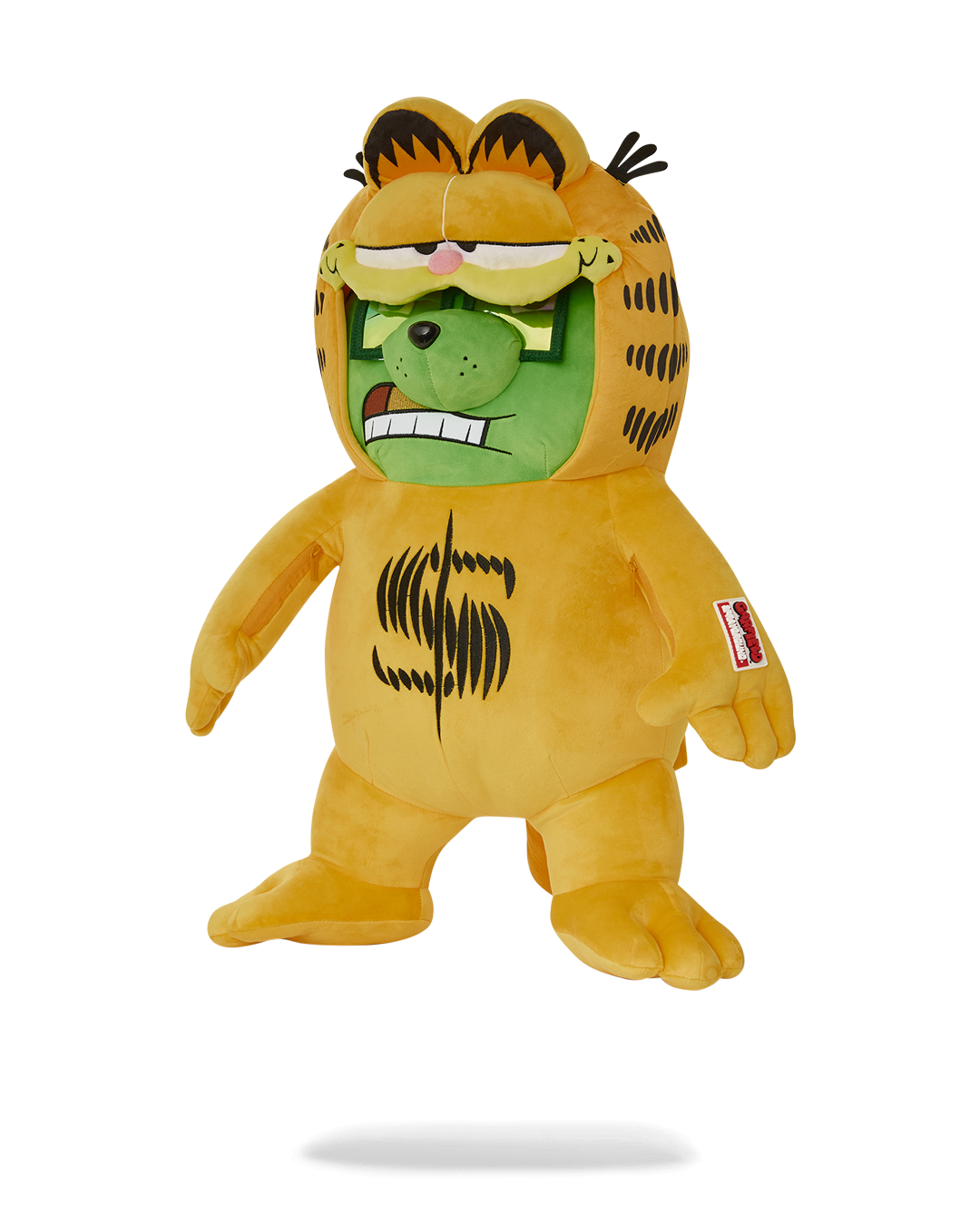 GARFIELD MONEYBEAR SUIT TEDDYBEAR BACKPACK