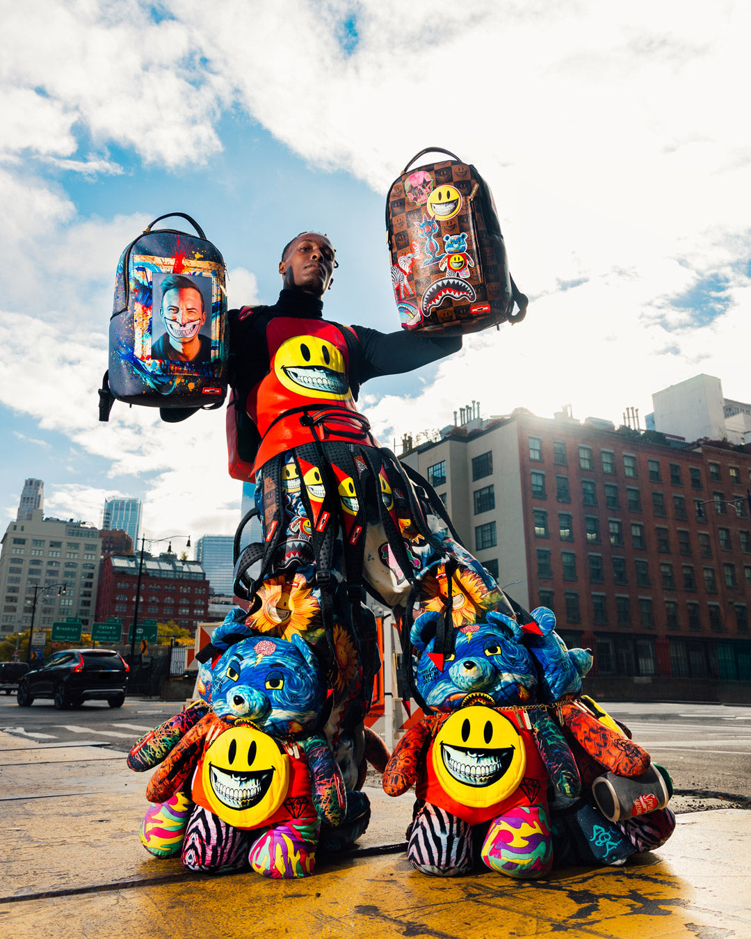 GLOBAL MOGUL POPAGANDA RON ENGLISH EDITION BACKPACK
