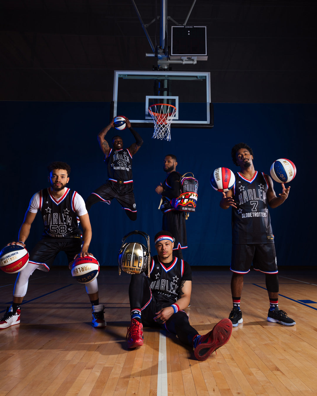 HARLEM GLOBETROTTERS BASKETBALL BAG