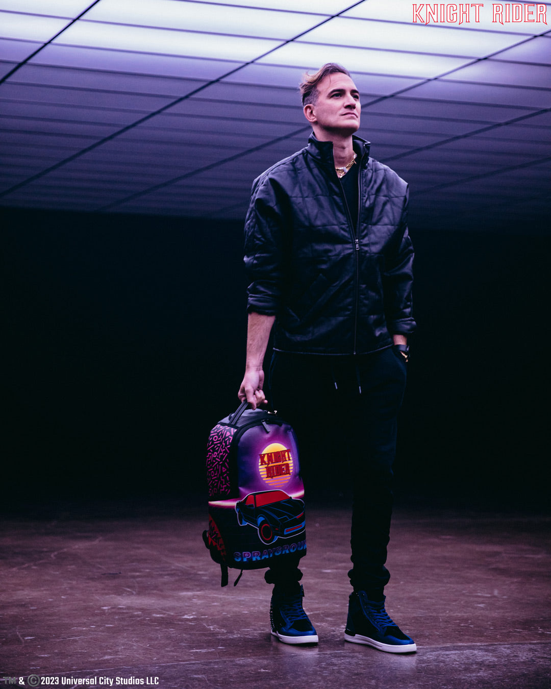 KNIGHT RIDER K.I.T.T. LASER SHARK BACKPACK